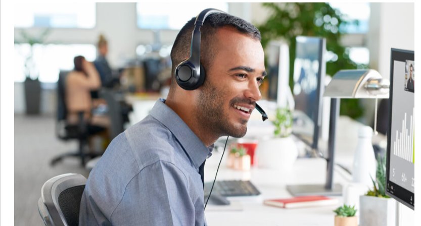 Headset Logitech H390 USB Stereo Preto